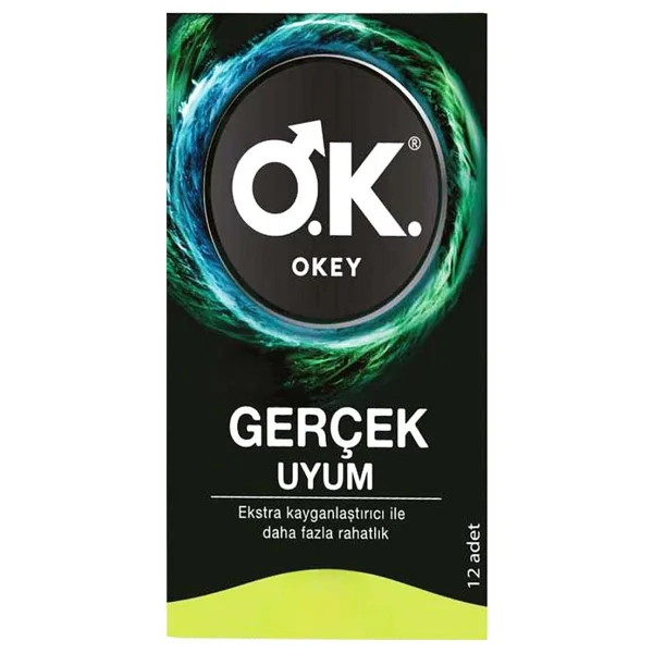Okey Gerçek Uyum 12'li Prezervatif - Görsel 2