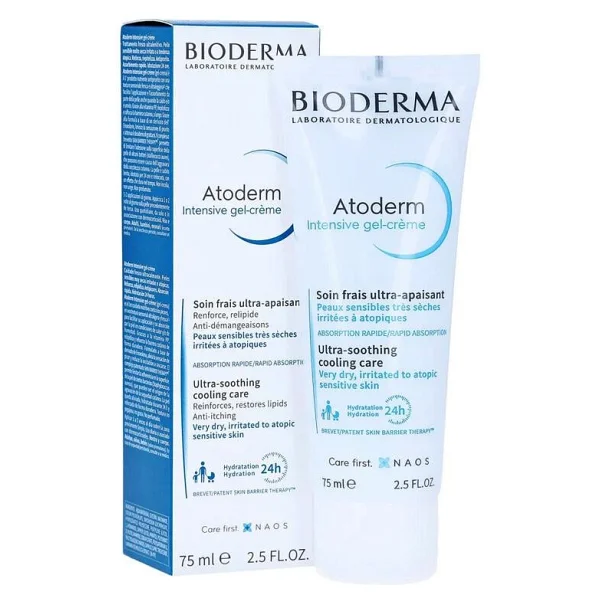 Bioderma Atoderm Intensive Gel Creme 75 ml Yatıştırıcı Nemlendirici Jel Krem - Görsel 8