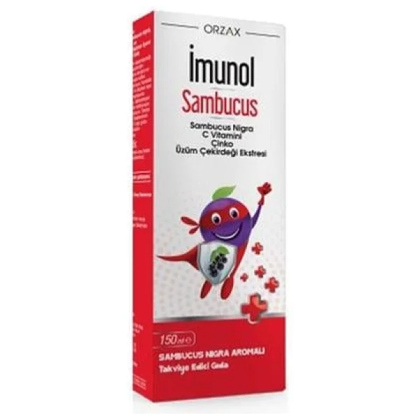İmunol Sambucus Şurup 150 ml - Görsel 5