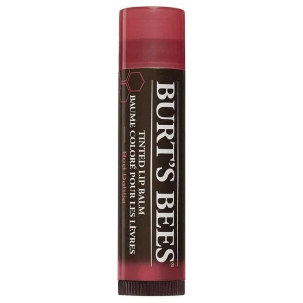 Burt's Bees Tinted Lip Balm Red Dahlia Vişne 4.25 gr - Görsel 5
