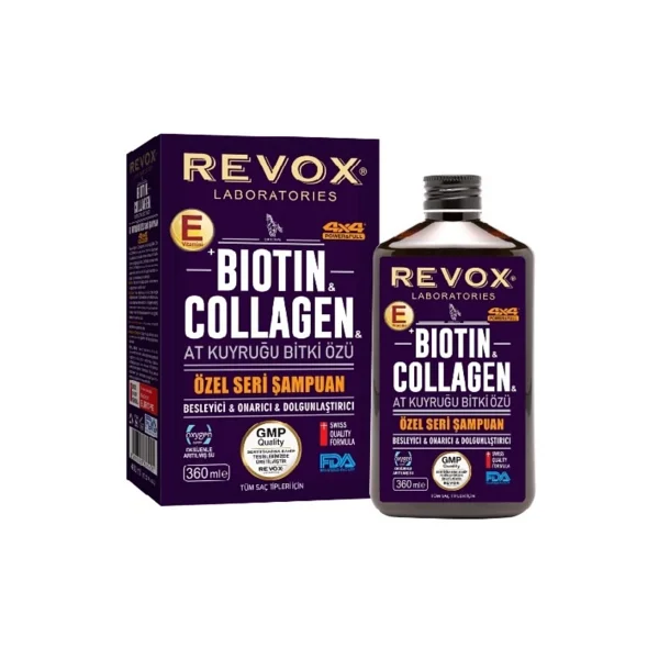 Revox Biotin ve Collagen 360 ml Şampuan - Görsel 2