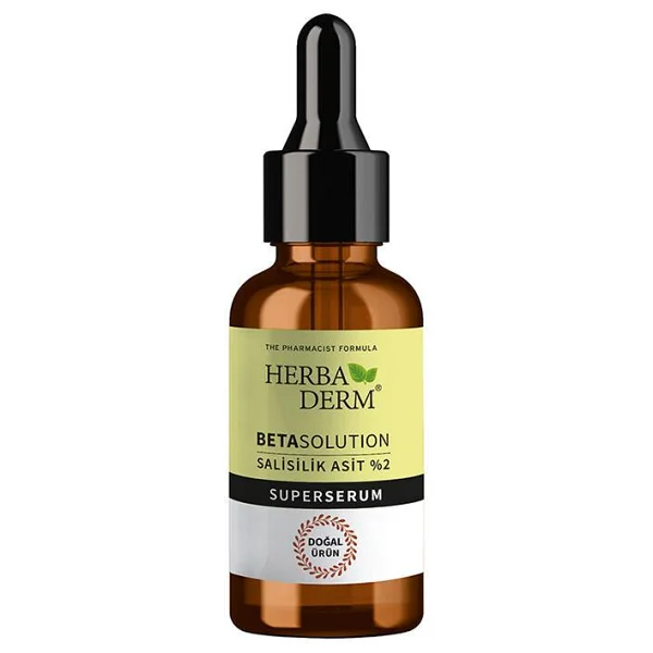 Herbaderm Superserum BetaSolution 30 ml Salisilikasit Akneli ve Yağlı Cilt Serumu - Görsel 3