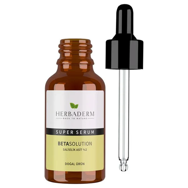Herbaderm Superserum BetaSolution 30 ml Salisilikasit Akneli ve Yağlı Cilt Serumu - Görsel 4