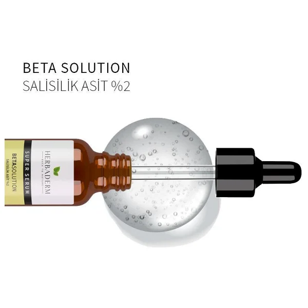 Herbaderm Superserum BetaSolution 30 ml Salisilikasit Akneli ve Yağlı Cilt Serumu - Görsel 5