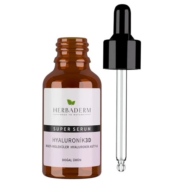 Herbaderm Hyaluronik 3D Superserum 30 ml Yüz Serumu - Görsel 6