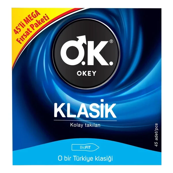 Okey Klasik 45'li Prezervatif - Görsel 3