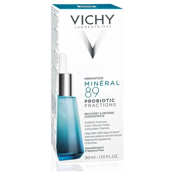 Vichy Mineral 89 Probiyotik Aydınlatıcı Yenileyici ve Onarıcı Serum 30 ml - Görsel 4