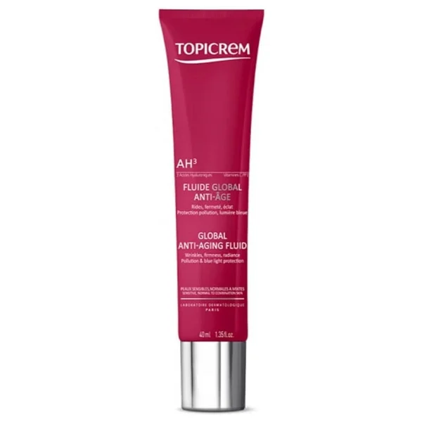 Topicrem AH3 Fluid Global Anti-Aging Yaşlanma Karşıtı Likit Krem 40 ml - Görsel 3
