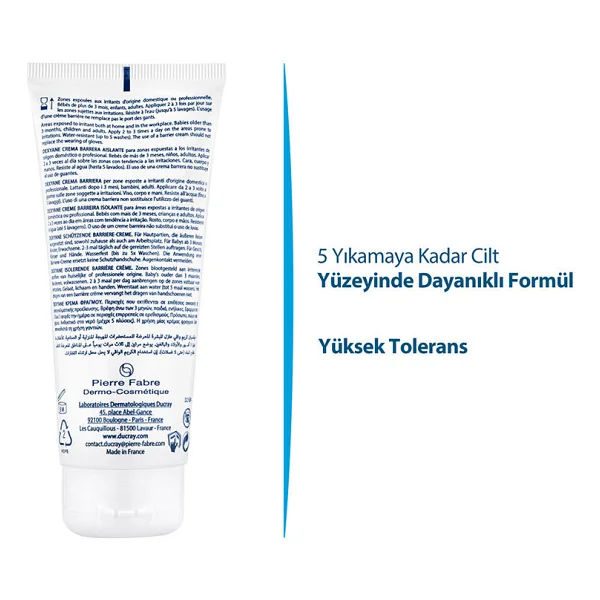 Ducray Dexyane Insulating Barrier Cream 100 ml Kuru ve Atopik Ciltler Krem - Görsel 3