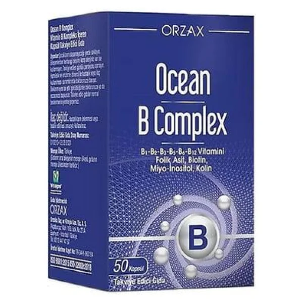 Ocean B Complex 50 Kapsül - Görsel 5