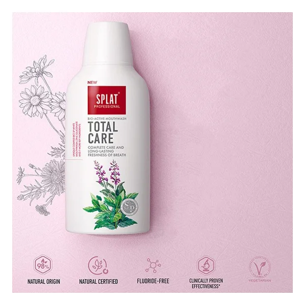 Splat Total Care Doğal 275 ml Gargara - Görsel 4