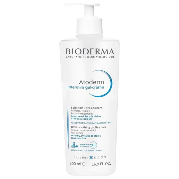 Bioderma Atoderm Intensive Gel Creme 500 ml Yatıştırıcı Nemlendirici Jel Krem - Görsel 2