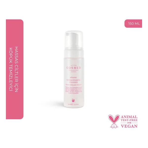 Cosmed Ultrasense 150 ml Yüz Temizleme Köpüğü - Görsel 5