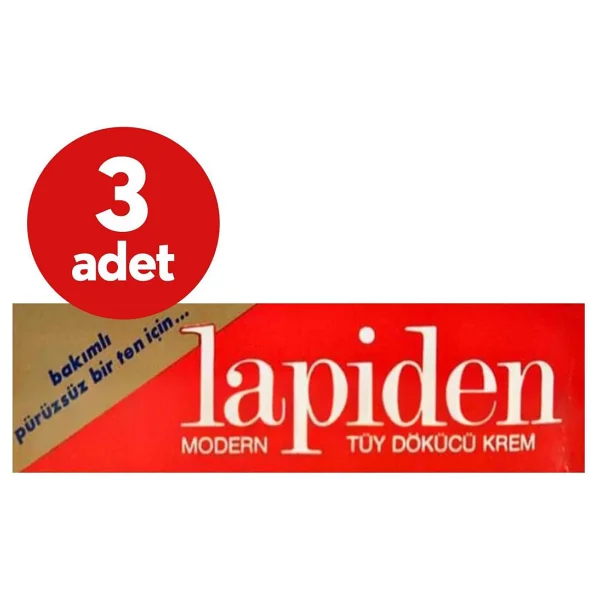 Lapiden Modern Tüy Dökücü Krem 40 gr 3 Adet - Görsel 5