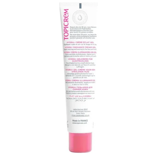 Topicrem Hydra+ Radiance Moisturizing Gel 40 ml - Görsel 5