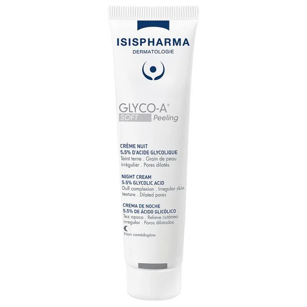 Isispharma Glyco-A Soft Peeling Night Cream 30 ml Peeling Etkili Gece Kremi - Görsel 9