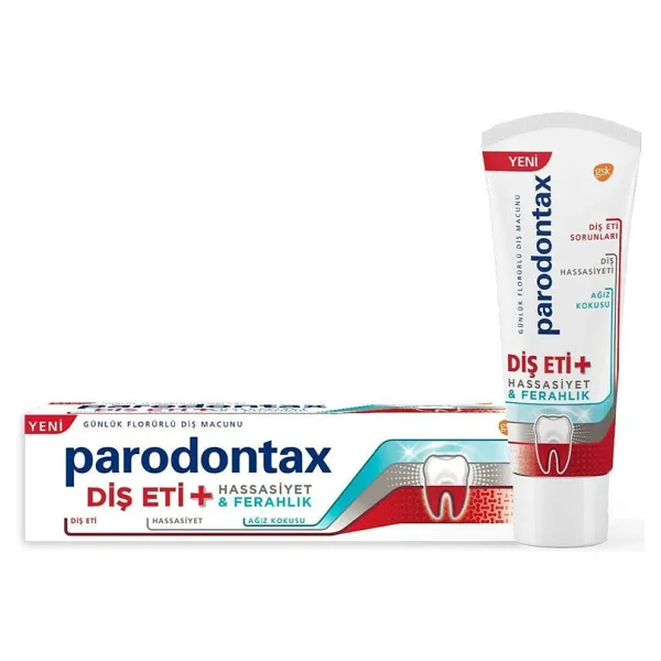 Parodontax Diş Eti Hassasiyet ve Ferahlık 75 ml Florürlü Diş Macunu - Görsel 2