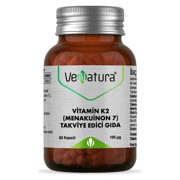 Solgar Vitamin K2 100 mcg 50 Kapsül - Görsel 4