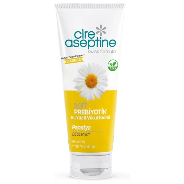 Cire Aseptine Soft Papatya Özlü Besleyici Prebiyotikli Krem 75 ml - Görsel 4