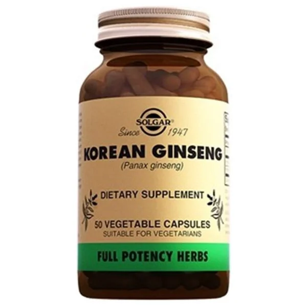 Solgar Korean Ginseng 50 Kapsül - Görsel 4