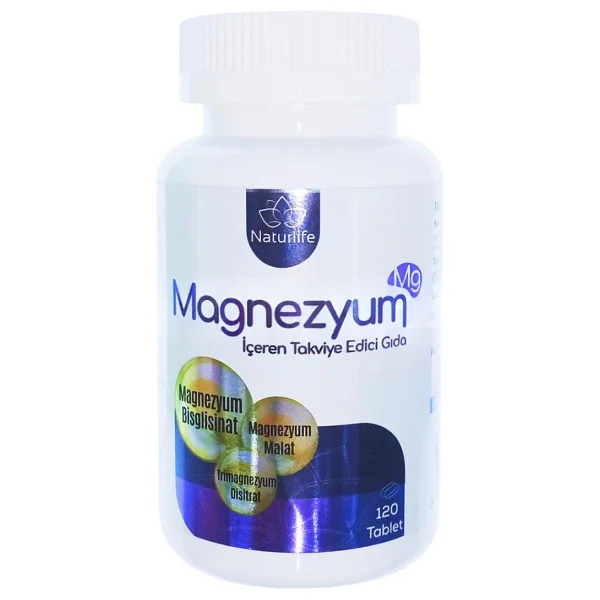 Naturlife Magnezyum 120 Tablet - Görsel 3
