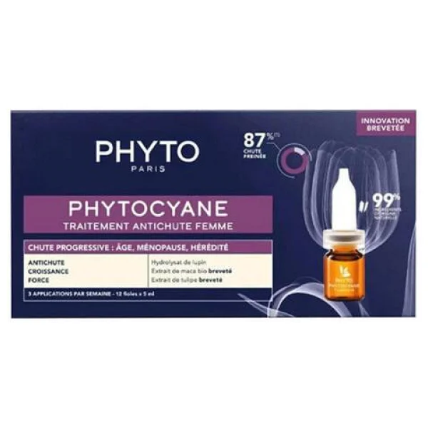 Phyto Phytocyane Kadınlar için Saç Dökülmesine Karşı Serum 12 x 5 ml - Görsel 3