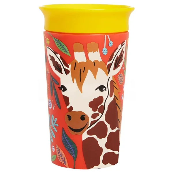 Munchkin Mucize 360° Wildlove Alıştırma Bardağı 12 Ay+ 266 ml - Görsel 4
