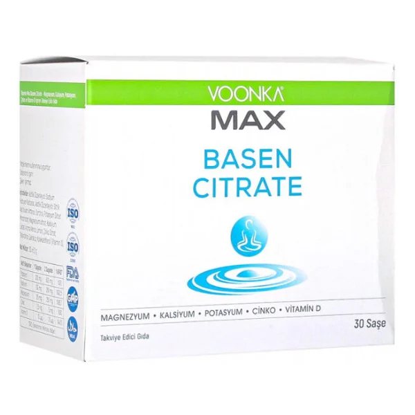 Voonka Max Basen Citrate 30 Saşe - Görsel 3