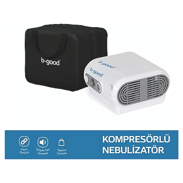 B-Good Mini Kompresör Nebulizatör - Görsel 2