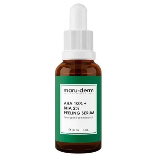 Maru.Derm Aha %10 + Bha %2 Peeling Maske Cilt Bakım Serumu 30 ml - Görsel 3