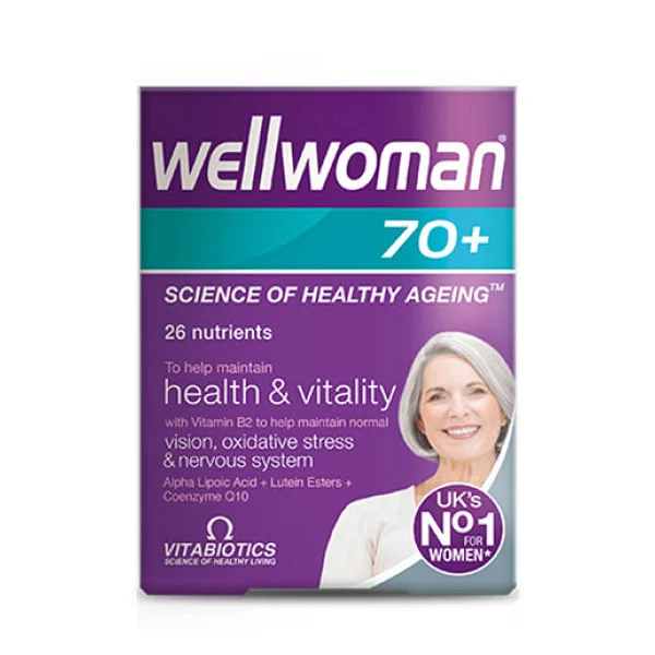 Vitabiotics Wellwoman 70+ 30 Tablet - Görsel 5