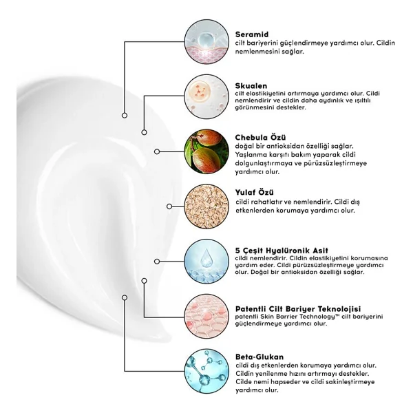 Cream Co. Cloud Hassas Ciltler için Nemlendirici Krem 50 ml - Görsel 3