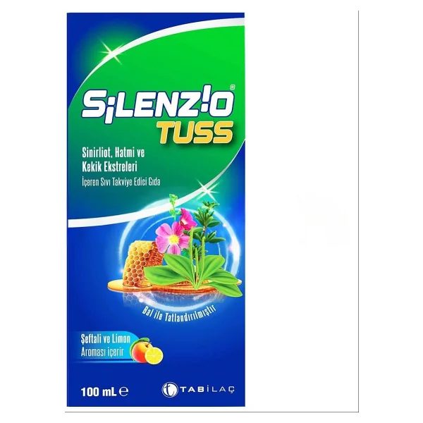Silenzio Tuss Öksürük Şurubu 100 ml - Görsel 3