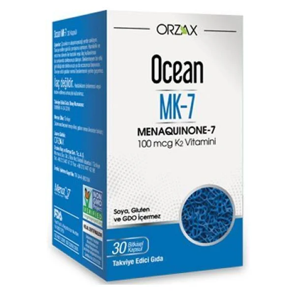 Solgar Vitamin K2 100 mcg 50 Kapsül - Görsel 8