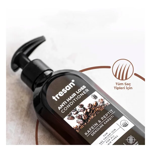 Tresan Kafein & Peptit Dökülme Karşıtı Saç Kremi 300 ml - Görsel 2
