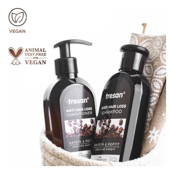 Tresan Kafein & Peptit Dökülme Karşıtı Saç Kremi 300 ml - Görsel 3