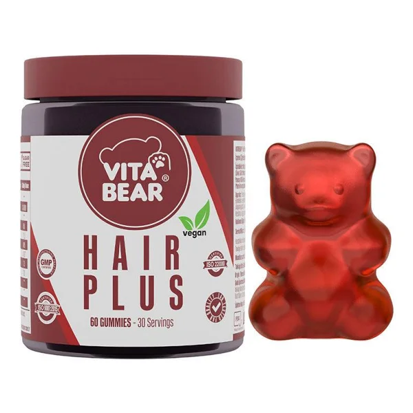 Vita Bear Hair Plus 60 Gummies - Görsel 2