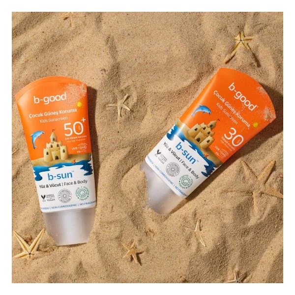 B-Good 50 Faktör Çocuk Güneş Kremi 150 ml - Görsel 7