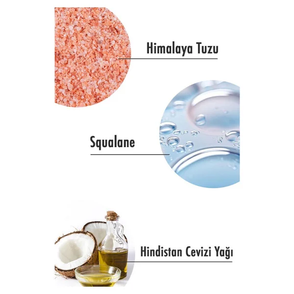 Maru.Derm Himalaya Tuzu Vücut Peelingi 250 ml - Görsel 6