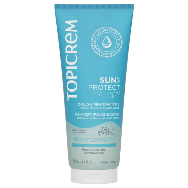 Topicrem Sun Protect Re Moisturizing Shower Güneş Sonrası Duş Jeli 200ml - Görsel 6