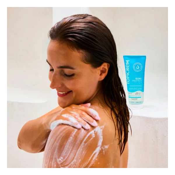 Topicrem Sun Protect Re Moisturizing Shower Güneş Sonrası Duş Jeli 200ml - Görsel 8