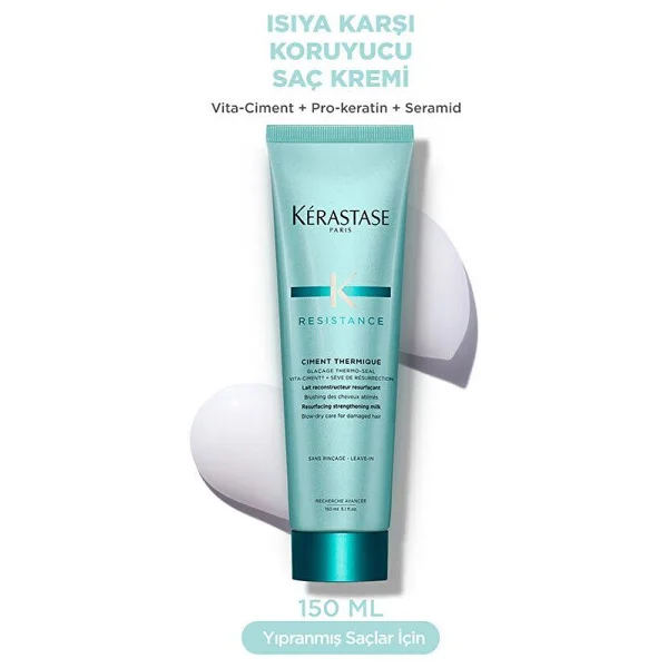 Kerastase Resistance Ciment Thermique 150 ml Saç Kremi - Görsel 7
