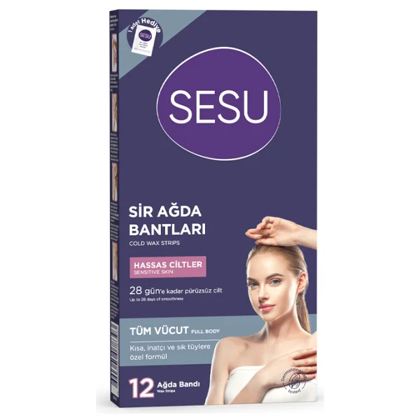 Sesu Vücut için 12'li Sir Ağda Bandı - Görsel 10
