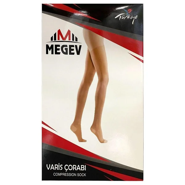 Luxvaris 810 Ccl2 Dizüstü Burnu Açık Ten Rengi Varis Çorabı No: 5 - Görsel 6