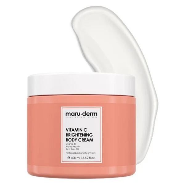 Maru.Derm Vitamin C Aydınlatıcı Vücut Kremi 400 ml - Görsel 2