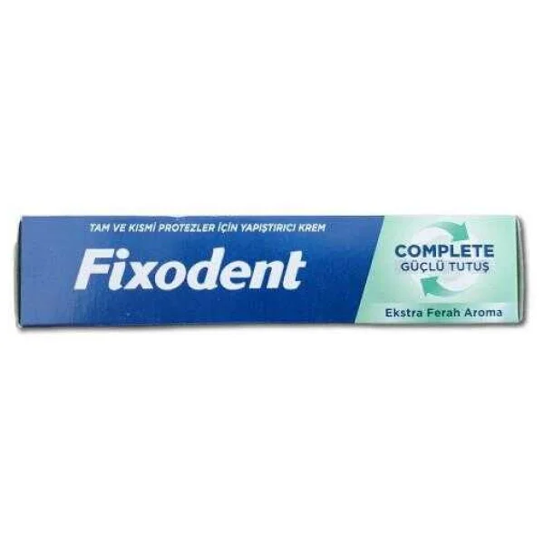 Fixodent Plus Güçlü Isırık 57 gr Protez Diş Yapıştırıcı - Görsel 9
