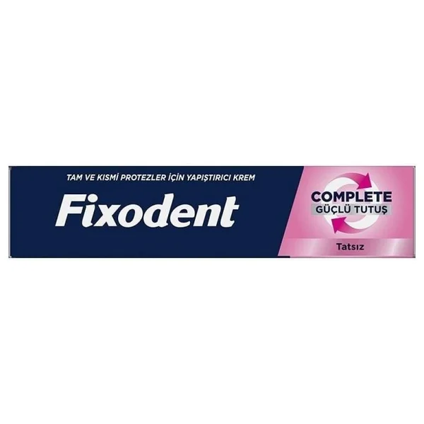 Fixodent Plus Güçlü Isırık 57 gr Protez Diş Yapıştırıcı - Görsel 8