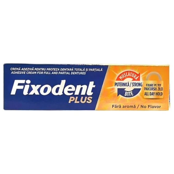 Fixodent Plus Güçlü Isırık 57 gr Protez Diş Yapıştırıcı - Görsel 6