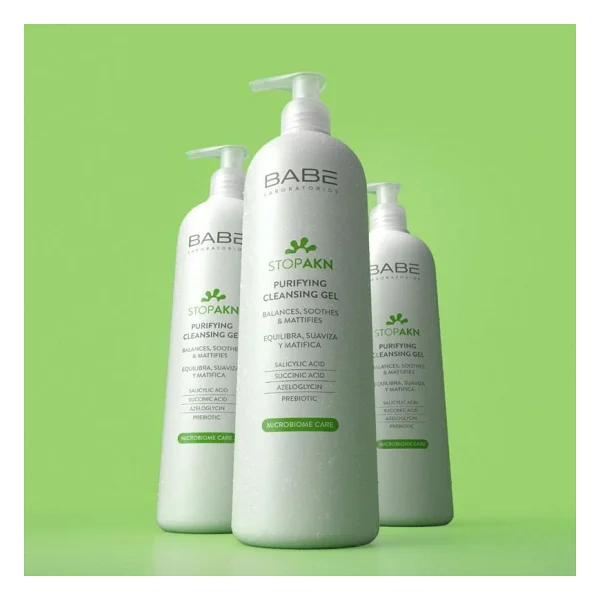 Babe Stop Akn Purifying Arındırıcı 400 ml Yüz Temizleme Jeli - Görsel 4