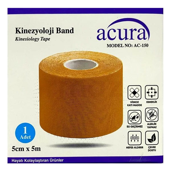 Artımed Kinesiology Tape 5 Cm X 5 M Siyah - Görsel 10